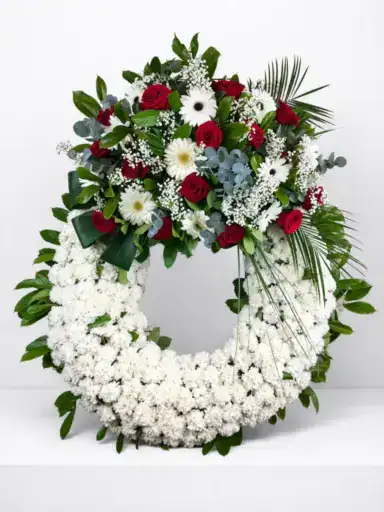 Corona de flores Cerredo