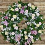 Corona de flores Ubiña